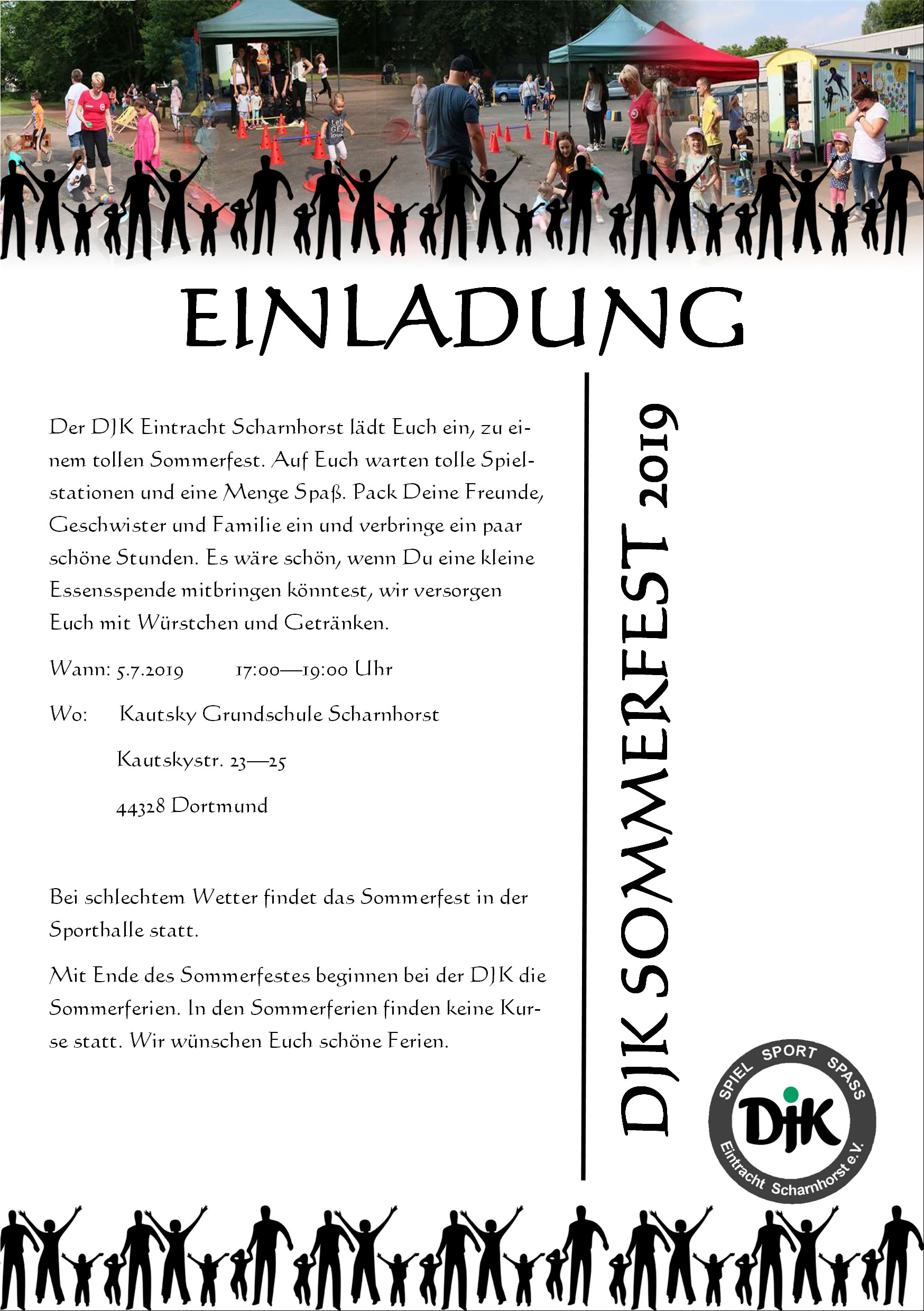 Einladung DJK Sommerfest 2019