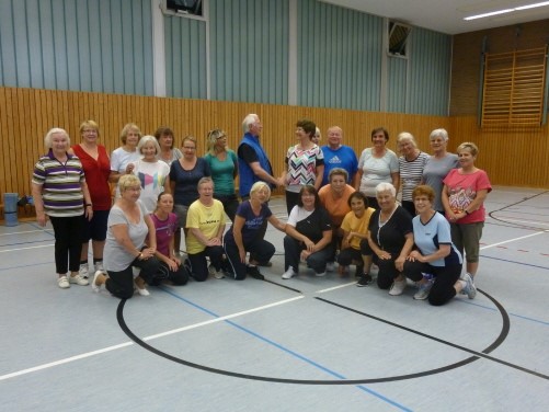 Gemischt Fitgymfrauen