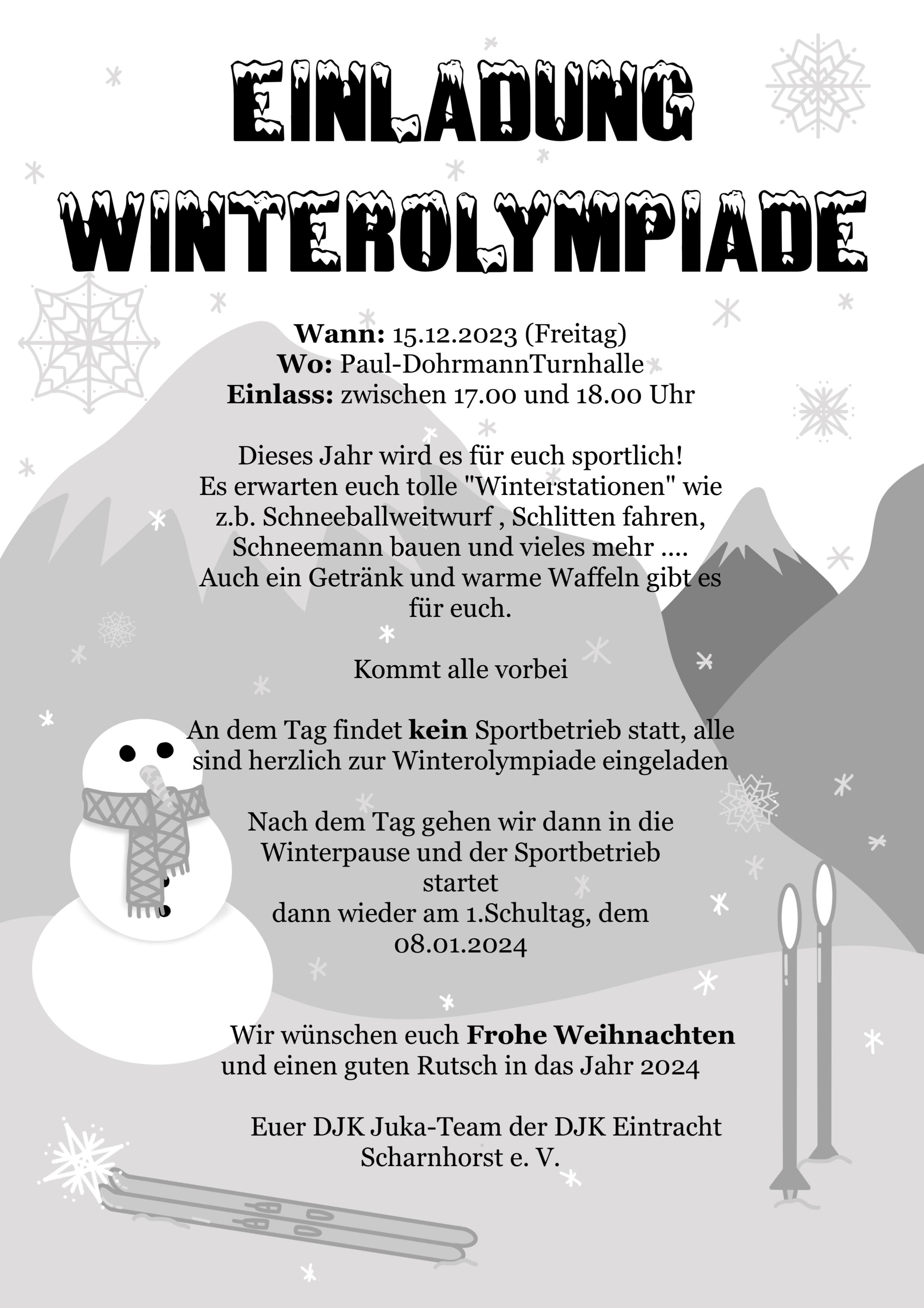 Winter Flyer