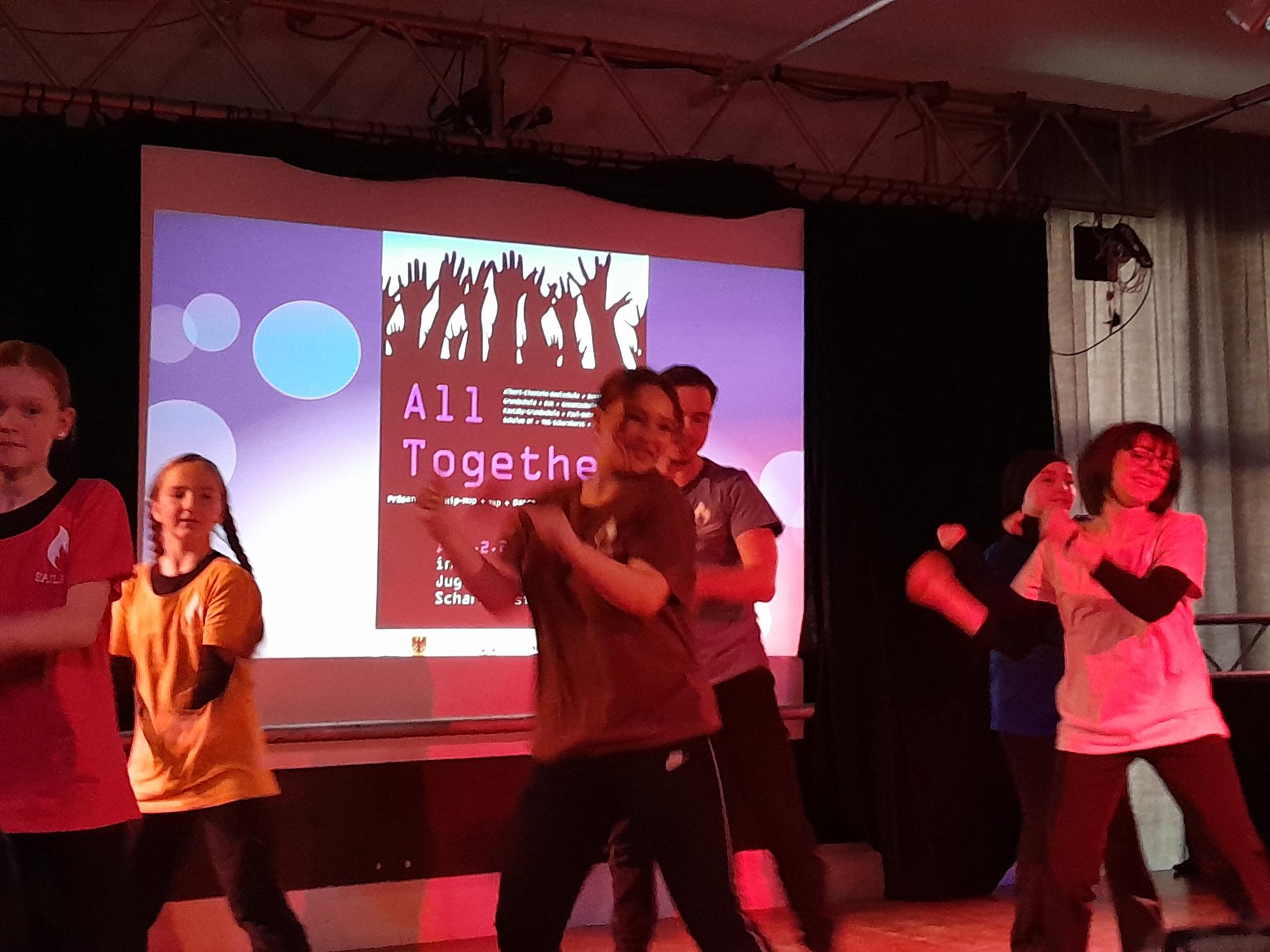 Auftritt unserer Kids Dancer am 01.02.24