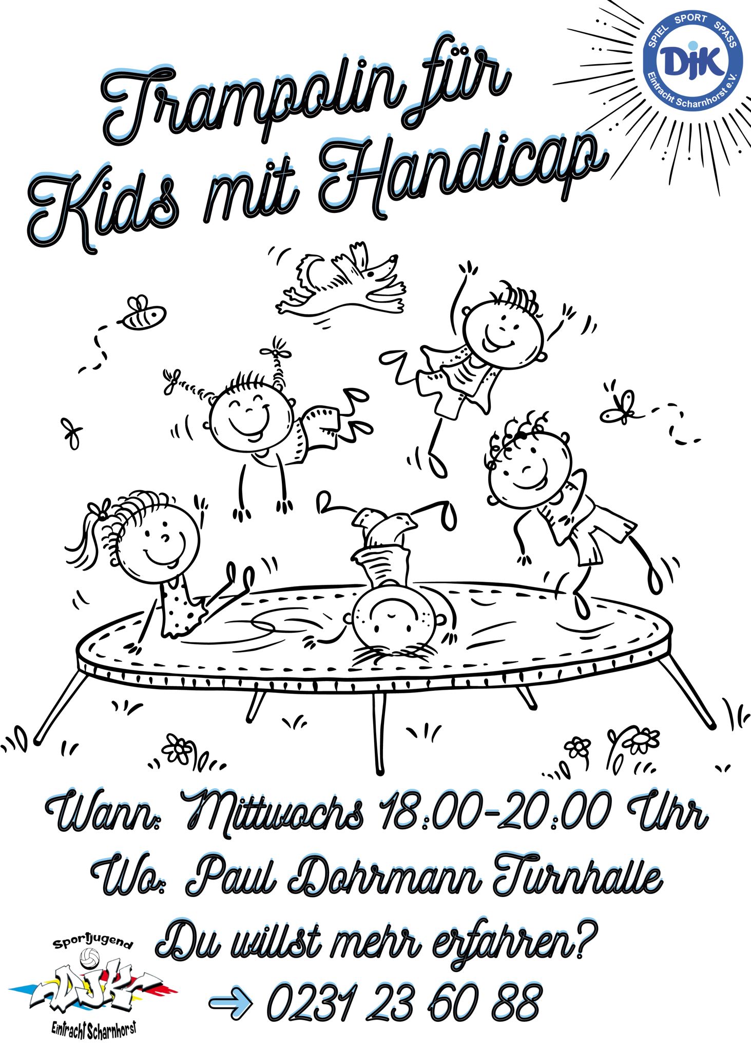 Trampolin für Kids mit Handicap