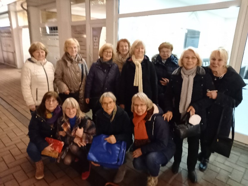 Jahresabschluss der Gymnastinnen der Pilates-Gruppe 