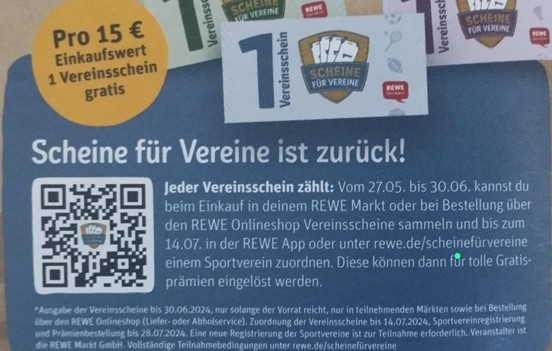SCHEINE FÜR VEREINE ❗️❗️❗️