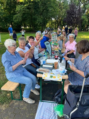 DJK Fit im Alter Gruppe aktiv