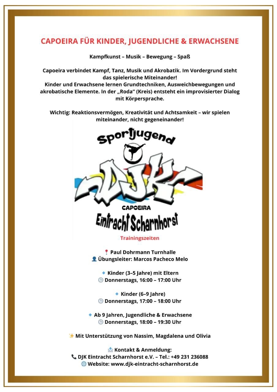 Werbung Capoeira