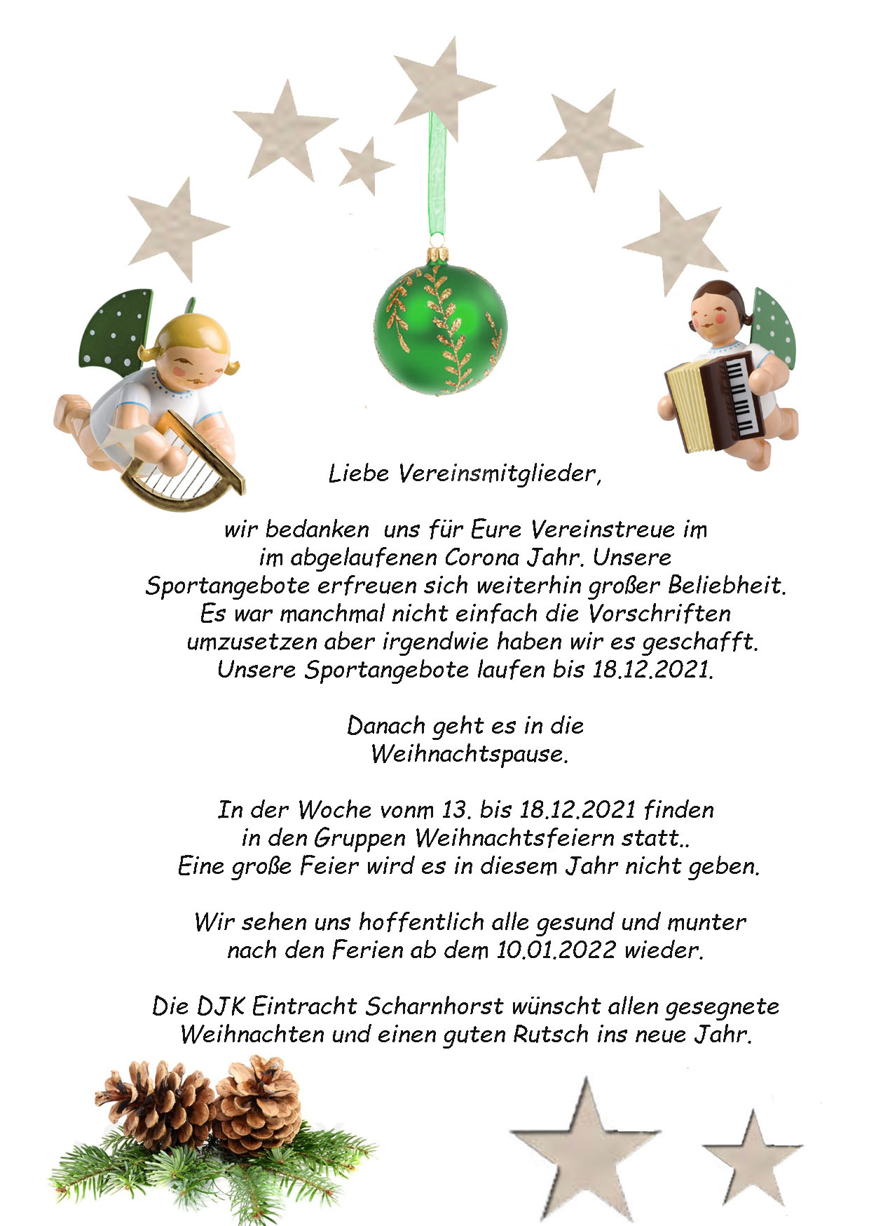 Weihnachtspause