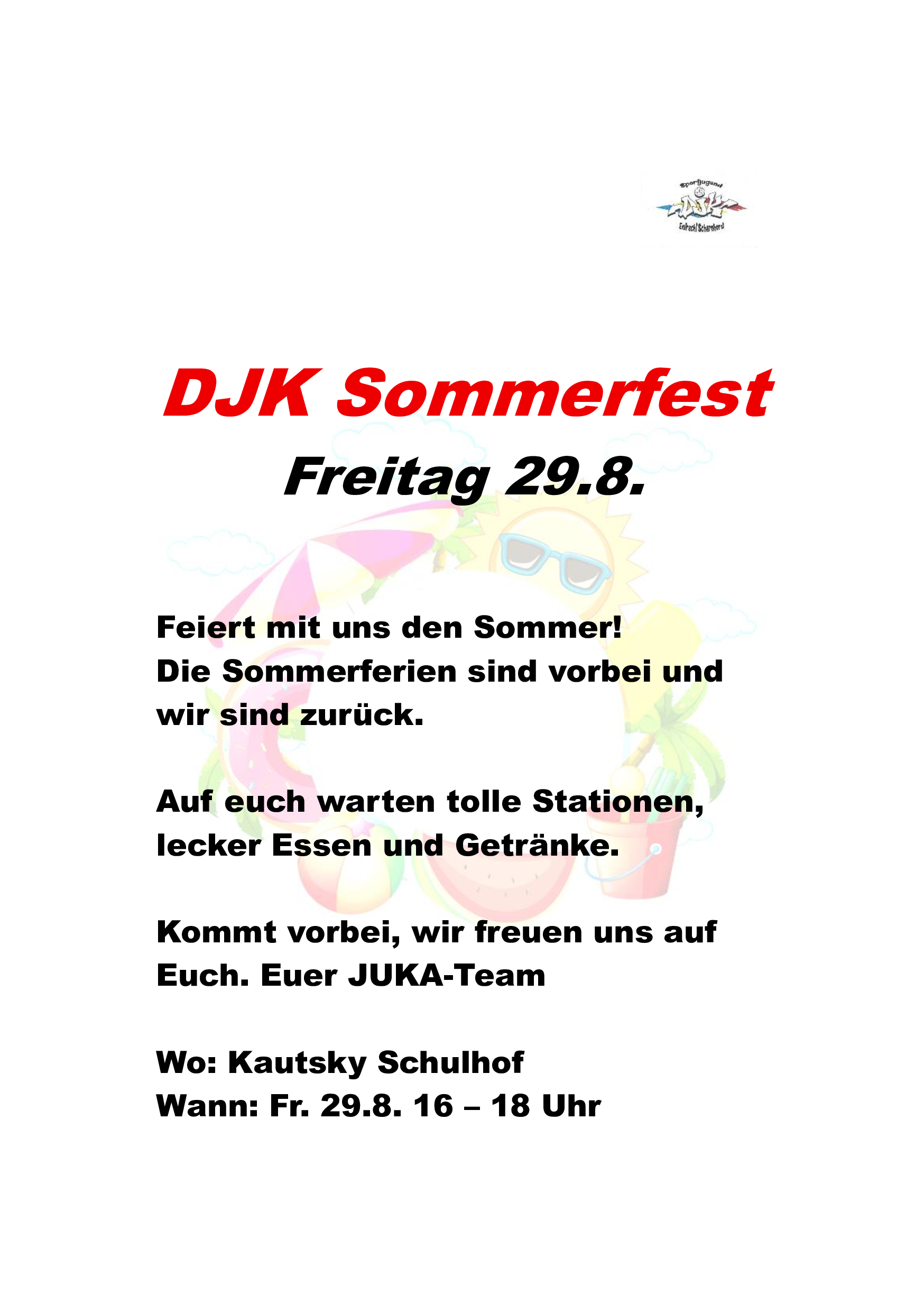 DJK Sommerfest