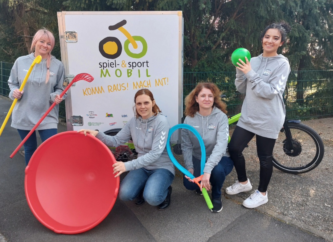Das SPIEL-SPORT-MOBIL startet wieder