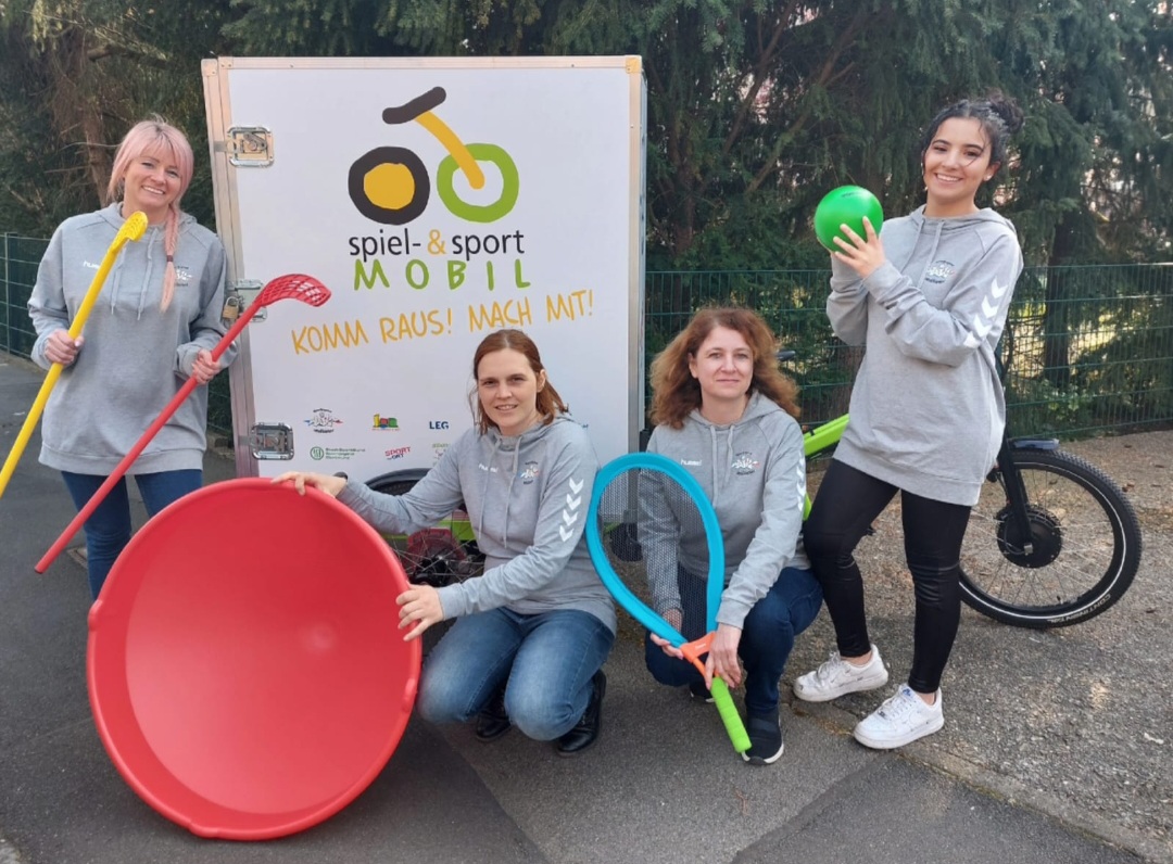 Das SPIEL-SPORT-MOBIL kommt wieder